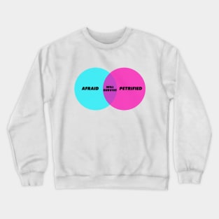 Venn Diagram: Songtext I will survive Crewneck Sweatshirt